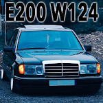 E200 W124 Classic Car Driving icon