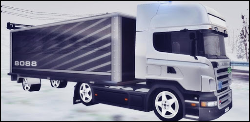 Truck Snow Driving Simulator pc screenshot