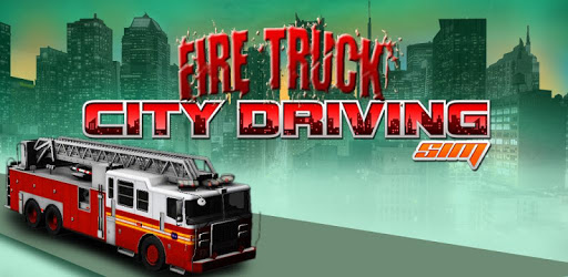 Fire Truck City Driving Sim pc screenshot