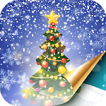 Christmas Tree Live Wallpaper with Snow Falling icon
