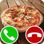 fake call pizza game icon