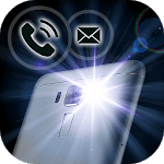 Flash Alert On Call And SMS - Flashlight On Call icon