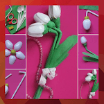 100 Flower Making Step By Step icon