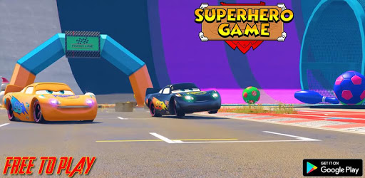 Superhero Ultimate Cars Highway lightning Racing pc screenshot