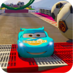 Superhero car racing: extreme speed stunts icon