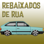 Lowered car Brasil icon