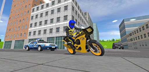 Police Motorbike Race Simulator 3D pc screenshot