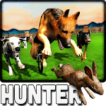 Crazy Dogs Racing Rabbit Hunter : Greyhound Sim icon