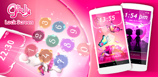 Girly Lock Screen pc screenshot Girly Lock Screen pc screenshot