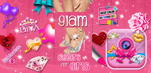 Glam Photo Stickers for Girls pc screenshot Glam Photo Stickers for Girls pc screenshot