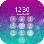 Glitter lock screen - Glitter wallpaper icon