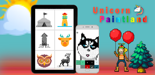 Unicorn Color By Number - Paint Book pc screenshot Unicorn Color By Number - Paint Book pc screenshot