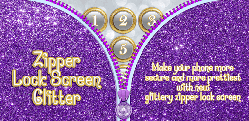 Zipper Lock Screen Glitter pc screenshot Zipper Lock Screen Glitter pc screenshot