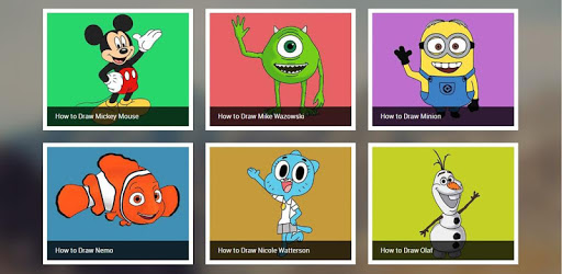 How to Draw Cartoon Characters (Easy Steps) pc screenshot How to Draw Cartoon Characters (Easy Steps) pc screenshot