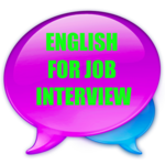English for job interview questions and answers for pc icon