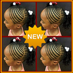 braids hairstyles for Women & Child icon