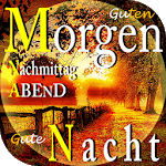 Guten Morgen Nachmittag Abend und Gute Nacht icon