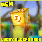 Lucky-Blocks-Race MAP MCPE icon