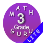 CCSS Third Grade math guru / 3rd grade math games icon