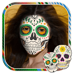Mexican Sugar Skull Makeup icon