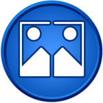 mirror effect for pictures icon