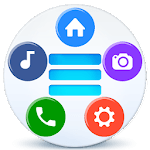 Circle Soft Menu buttons (Colorful) icon