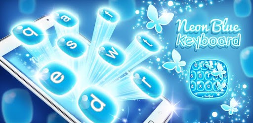 Neon Blue Keyboard Changer pc screenshot Neon Blue Keyboard Changer pc screenshot