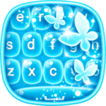 Neon Blue Keyboard Changer icon