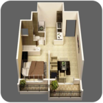 3D Small House Design icon