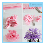 How to Make Paper Flower icon