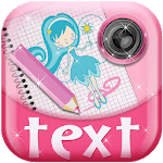 Princess Text on Pics Studio icon