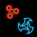 Fidget Spinner Battle Arena Night icon