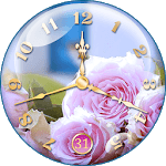 Rose Clock Live Wallpaper 🌹 icon