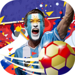 Russia Football Fans Photo Stickers 2018 icon