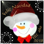 Merry Christmas and new year 2018. Foto Cards icon