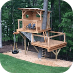 Simple Tree House Design icon