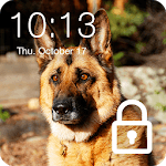German Shepherd Faithful Dog Lock Screen Password icon