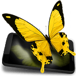 Butterflies 3D live wallpaper icon