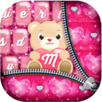 Pink Glitter Keyboard Themes icon