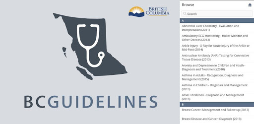 BC Guidelines pc screenshot BC Guidelines pc screenshot