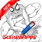 Technique of Drawing Spiderman icon