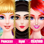 Hijab, Pink Princess & Mermaid: Fashion Makeover icon