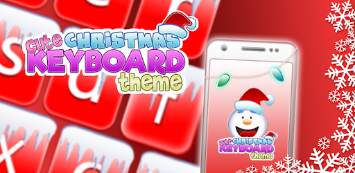 Cute Christmas Keyboard Theme pc screenshot