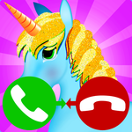 unicorn call simulation game 2 icon