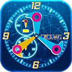 Fidget Spinner Theme Clock for pc icon