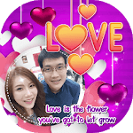 love frames with quotes icon