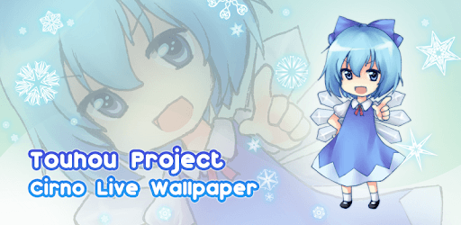 Touhou Cirno LWP pc screenshot Touhou Cirno LWP pc screenshot