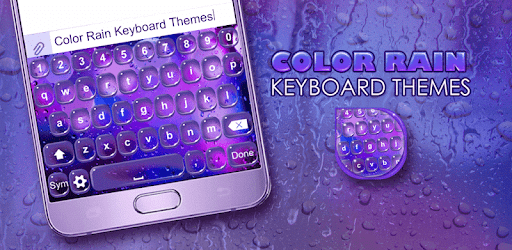 Color Rain Keyboard Themes pc screenshot Color Rain Keyboard Themes pc screenshot