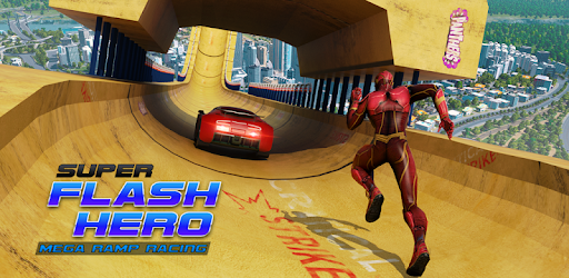 Super Speed Hero Mega Ramp Racing Stunts pc screenshot Super Speed Hero Mega Ramp Racing Stunts pc screenshot