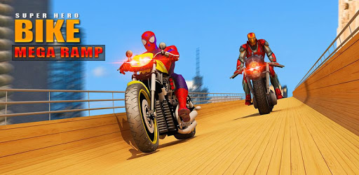 Super Hero Bike Mega Ramp Impossible Stunts Racing pc screenshot Super Hero Bike Mega Ramp Impossible Stunts Racing pc screenshot